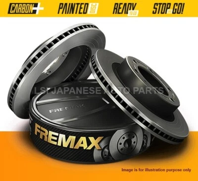 Rotores de disco traseiros Fremax para Peugeot 308 2.0 11-18 com rolamento de 30 mm - Imagem 1 de 4