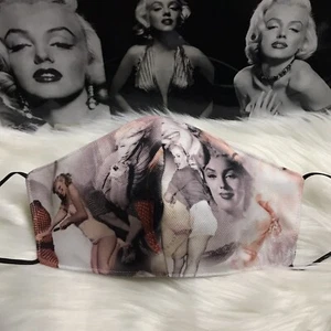 Face Mask Marilyn Monroe w/FILTER - Picture 1 of 8
