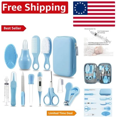 Conjunto de higiene para bebês com ferramentas sem BPA - Perfeito para bebês e crianças pequenas - Imagem 1 de 4