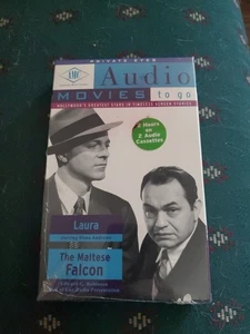 The Maltese Falcon And Laura Edward G Robinson Radio Cassettes Sealed - Picture 1 of 2