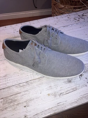 Steve Madden Top SIDERS en Lona Gris, Cordones, Talla 16m Foto 1 de 4
