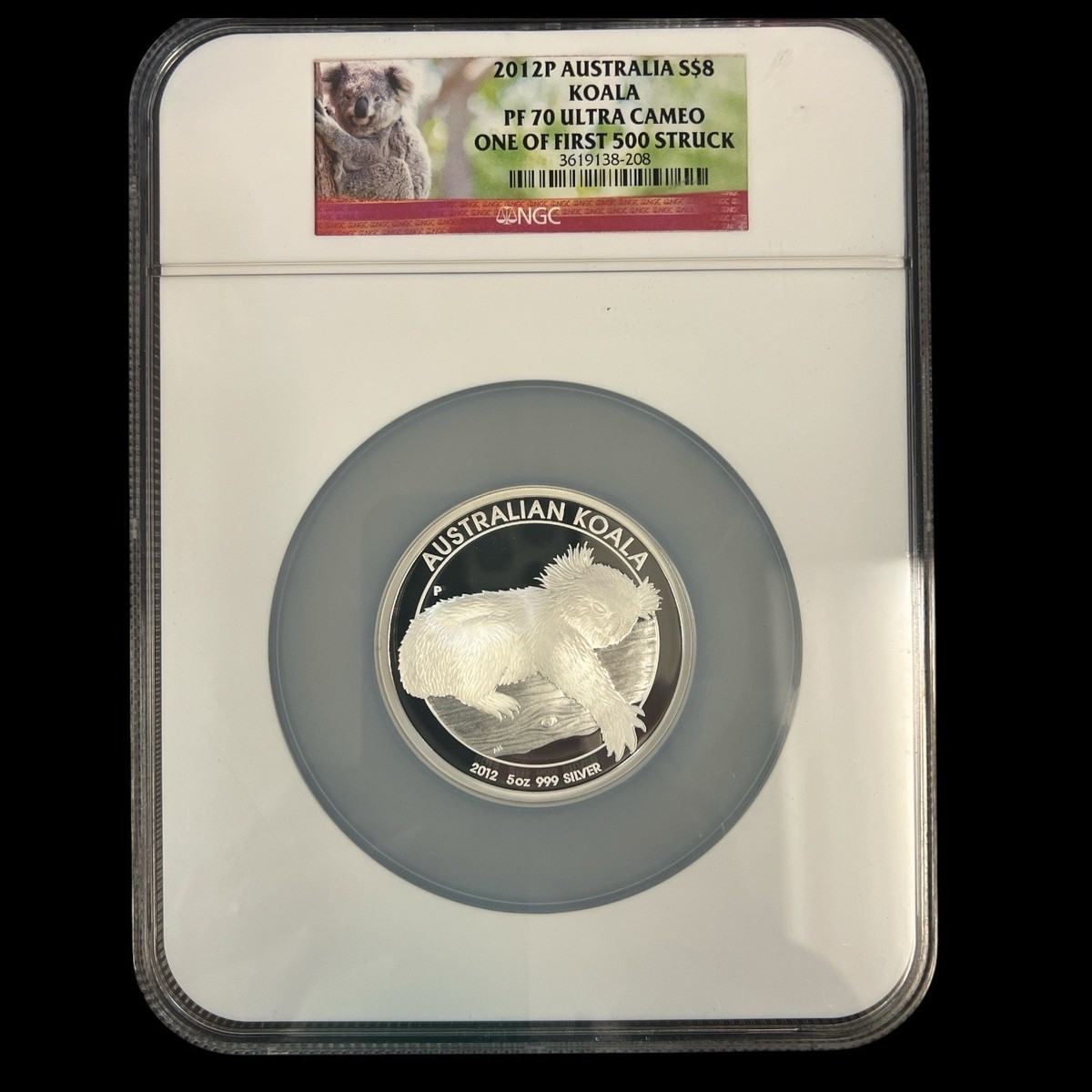 Australian Koala 5 oz Precious Metal Content per Unit Silver Australian Koala 5 oz Precious Metal Content per Unit Silver