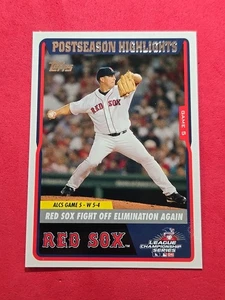 2004 Keith Foulke Topps #47 World Series Commemorative Postseason Highlights - Bild 1 von 2