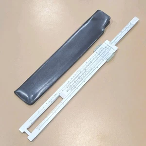 Pickett Microline 120 Rechenschieber Technik Mathematik Taschenrechner Werkzeug Lineal mit Koffer - Bild 1 von 5