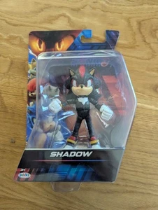 Jakks Pacific Exclusive Sonic The Hedgehog SHADOW 4" - Picture 1 of 2