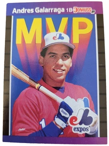1989 Donruss BC-16 Andres Galarraga Montreal Expos MVP Baseball Card (I - Picture 1 of 2