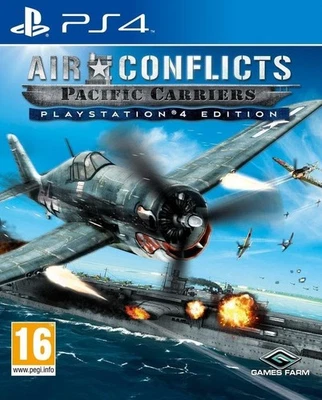 Air Conflicts Pacific Carriers PlayStation 4 Edition PS4 US Navy air Force (PS5) - Image 1 of 4