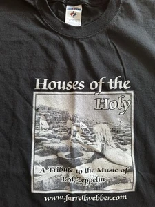 Led Zeppelin Houses Of The Holy Tribute Tee T shirt Reprint Rock SZ 2XL - Picture 1 of 7