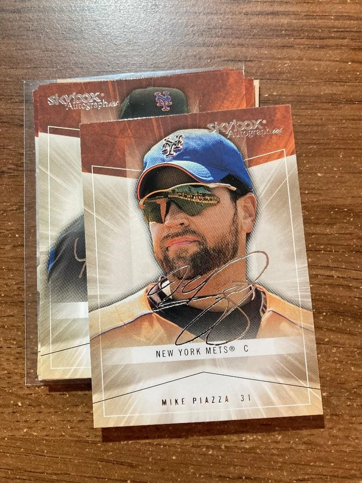 2005 SkyBox Autographics - NEW YORK METS Team Set + SPs + inserts 7 cards - Image 1 of 1