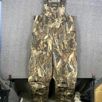 cabelas truetimber camo Bib overalls 4 Most Dry-plus Size M - Image 1 of 4