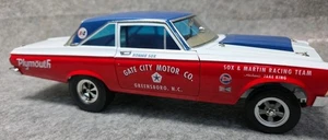 Die-Cast Promotions 1965 Sox Martin Belvedere 1:18 Drag Car Top Zustand  - Bild 1 von 13