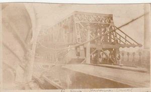 Canal de Panamá RPPC E. Presa circa 1910 +/- Zona del Canal - Imagen 1 de 2