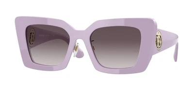 Burberry Sunglasses BE4344F 394111 53mm Lilac / Gradient Grey Lens - Image 1 of 2