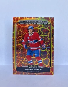 2022-23 O-Pee-Chee Platinum - Marquee Rookies Kaiden Guhle #292 Hot Magma /499 - Imagen 1 de 2
