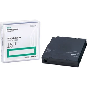 HPE LTO-7 Ultrium 15TB RW Data Cartridge (C7977A) - Picture 1 of 3