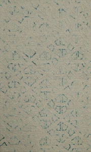 Hand-Tufted Modern Area Rug 5x8 with Geometric Patterns Oriental Wool Rug - Picture 1 of 9
