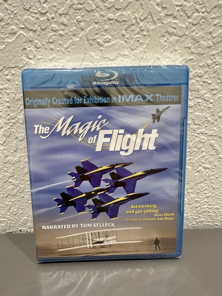 IMAX: The Magic of Flight Blu-ray By Tom Selleck 2009 NEW! SEALED! OOP HTF - Imagem 1 de 4