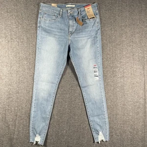 Levi's 720 Jeans Womens 16 Short W33 L30 High Rise Super Skinny Hyperstretch NWT - Picture 1 of 13