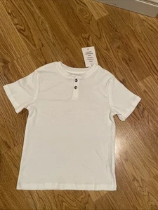 H&M Boys White Shirt Size US 6X/7 - Picture 1 of 7