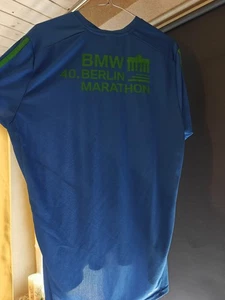 Berlin Marathon 2015 Adidas Gr 2XL Blau T-Shirts Sport Shirt - Bild 1 von 3