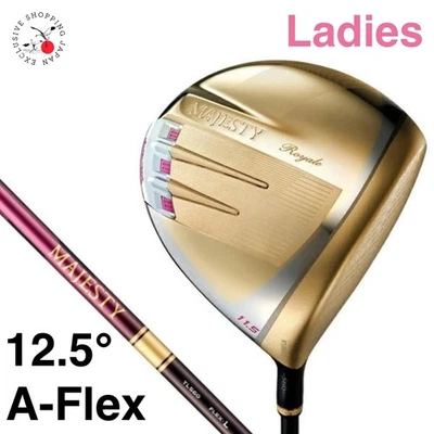 MAJESTY Golf Royale Ladies Driver 12.5° A-Flex TL560L Graphite Shaft 2025 RH MTO - Image 1 of 4