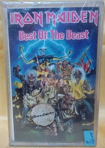 IRON MAIDEN BEST OF THE BEAST 1996 PERU MACHU PICCHU RARE STICKER NEW SEALED WOW - Picture 1 of 9