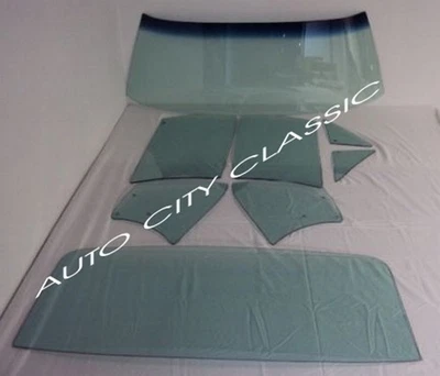 66 67 Chevy II Nova 2 portas sedã vidro para-brisa porta de ventilação quarto traseiro conjunto GT - Imagem 1 de 4