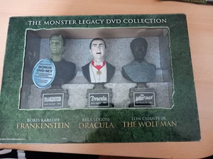 The Monster Legacy Collection Frankenstein Dracula Wolf Man Box DVD Sammlung - Bild 1 von 3