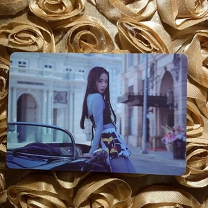 Jisoo BLACKPINK Flower Girl KPOP Photo Goddess Card Beauty K Car - Picture 1 of 2