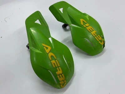 PARAMANI APERTI ACERBIS UNIKO UNIVERSALI VERDI ENDURO CROSS HANDGUARDS PARA MANI - Immagine 1 di 4