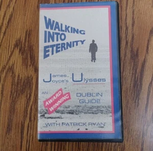 Walking Into Eternity James Joyce's Ulysses Dublin Guide VHS 1988 - Imagen 1 de 3