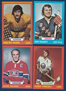 GILBERT PERREAULT 73-74 TOPPS 1973-74 NO 70 EX + 7356 - Bild 1 von 2