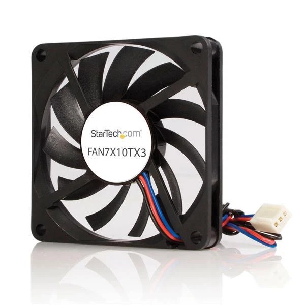 Startech FAN7X10TX3 70mm x 10mm Dual Ball Bearing CPU Cooler Fan replacement - Image 1 of 1