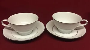 Tazas y platillos Noritake Whitehall 6115 (2) 2 1/8" - Imagen 1 de 3