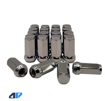 20 tuercas de bellota abultadas cromadas Dodge Ram 1500 9/16-18 para Durango Dakota Foto 1 de 4