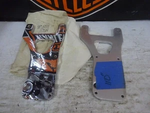 MUTLI-FIT HARLEYS CHOPPERS CHOICE of CUSTOM MADE CHROME BILLET MOTOR MOUNT PLATE - Picture 1 of 10