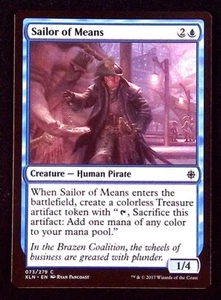 Sailor of Means Magic the Gathering Creature Human Pirate Common  Ixalan  - Picture 1 of 2