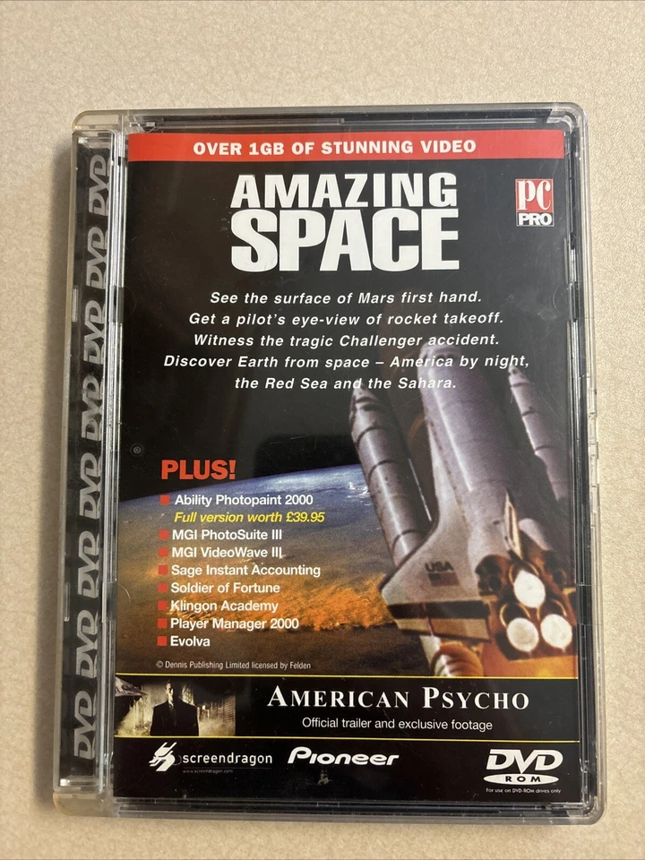 Pc Pro July 2000 Cover Disk - Amazing Space / Ability Photo paint - Image 1 of 3