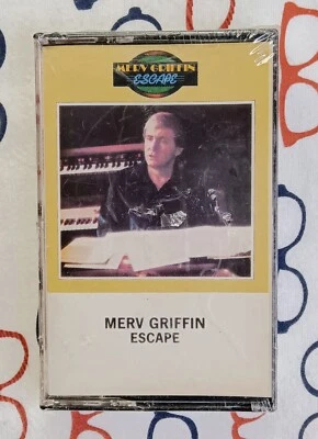 Merv Griffin Escape 1984 Cassette Album New/Sealed Wheel of Fortune Jeopardy - Image 1 of 3