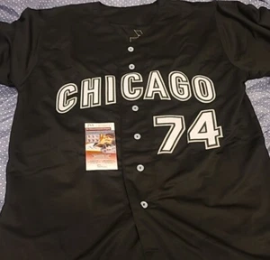 Eloy Jimenez Autographed Chicago White Sox Jersey JSA COA Authentic Signed - Picture 1 of 12