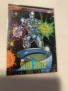 1993 Skybox, Marvel Universe, Serie 4, #11, SILVER SURFER 🏄 🏄🏄VERSAND KOSTENLOS🏄 - Bild 1 von 5