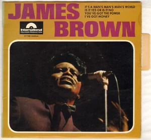 JAMES BROWN "IT'S A MAN'S MAN'S MAN'S WORLD" SOUL EP 1966 POLYDOR 27786 - Picture 1 of 4