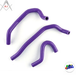 For 1986-1992 TOYOTA SUPRA MA70 JZA70 Silicone Radiator Coolant Hose Kit Purple - Picture 1 of 3