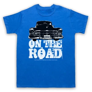 ON THE ROAD UNOFFICIAL CADDILLAC JACK KEROUAC CADDY MENS & WOMENS T-SHIRT - Picture 1 of 23