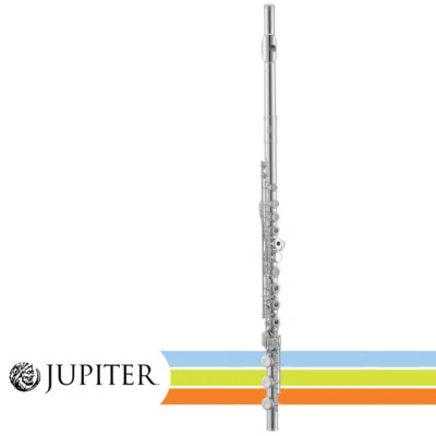 Jupiter JFL1000RBO Silver Plated Open Hole, B Foot Offset G Flute w/ French Case - Image 1 of 2
