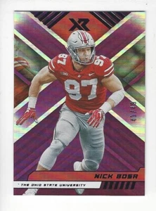 2023 Panini Chronicles Draft Picks /49 NICK BOSA XR card! MAGA Hat OSU 49ers #'d - Picture 1 of 2