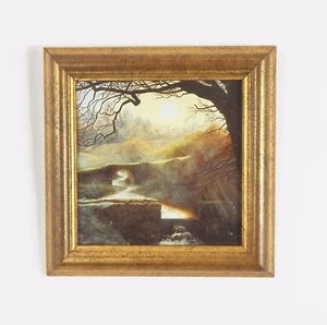 Celia Caudwell gerahmter Druck The Ancient Sheepwash on a Frosty Morning Winkle St. - Bild 1 von 6