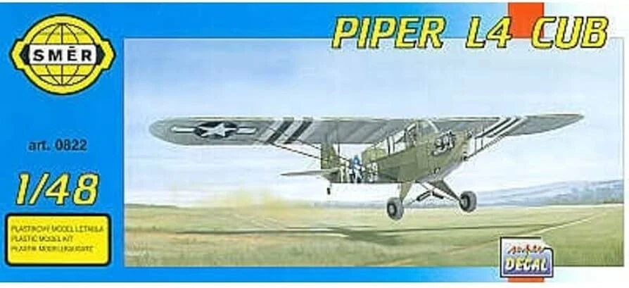 SMER kit aereo Piper L4 Cub scala 1/48 - 0822 - Immagine 1 di 1
