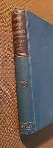 Human Anatomy And Physiology Nellie Millard 1948 2nd Ed Hardcover W. B. Saunders - Imagen 1 de 12