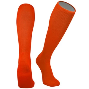 Pear Sox All Sport Knee High Long Baseball Football Tube Socks, Orange - Picture 1 of 1